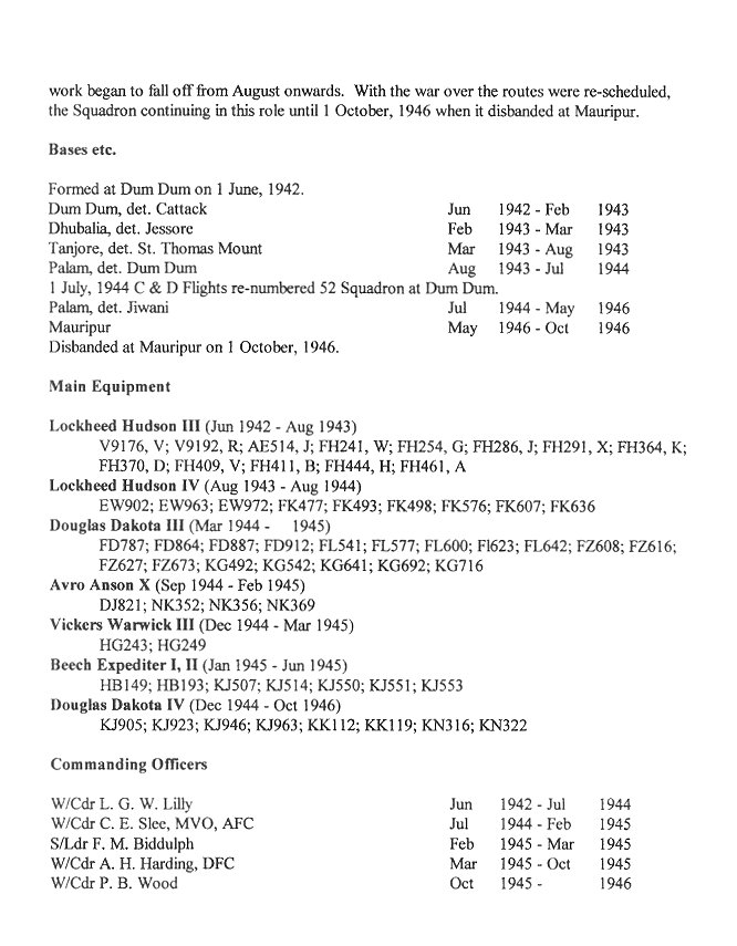 353 ( RAF ) Squadron History page 2