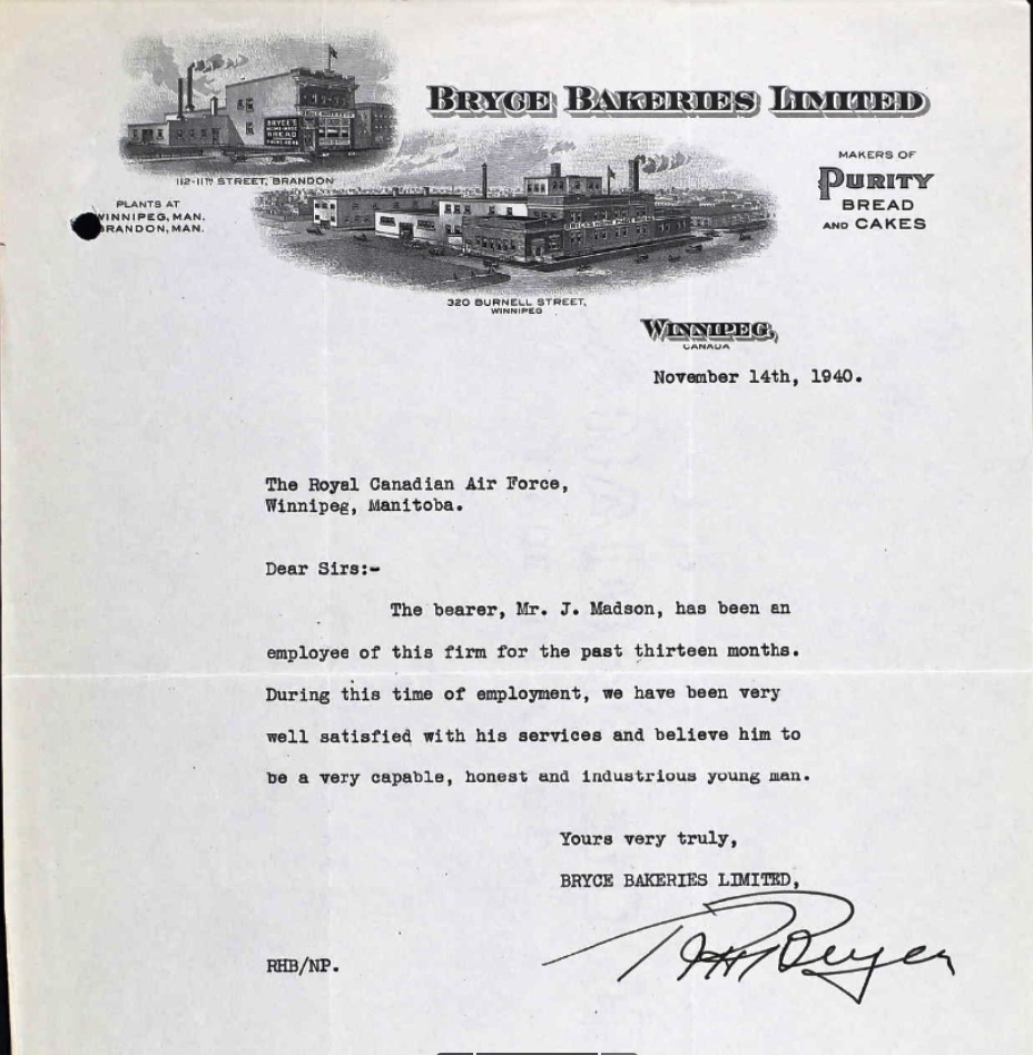 Letter of recommendation