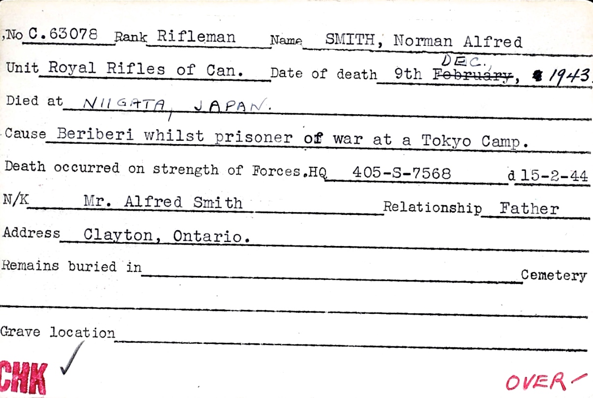 Circumstances of death registers