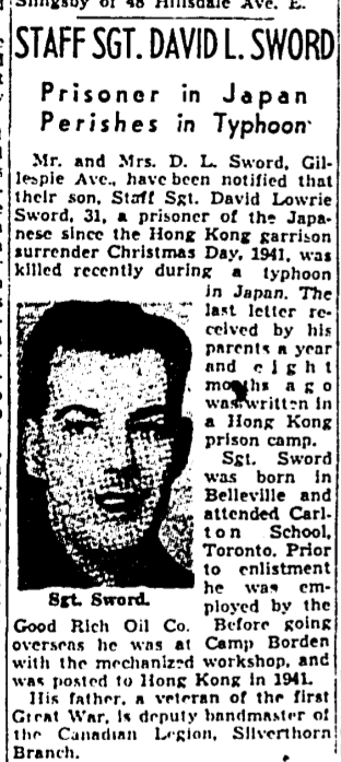 Photo of DAVID LAWRIE SWORD