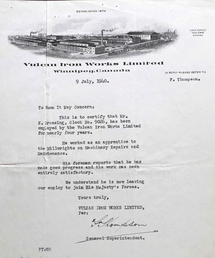 Letter of recommendation