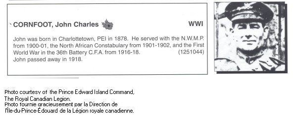 Photo of  John Charles Cornfoot