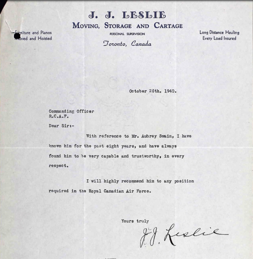 Letter of recommendation