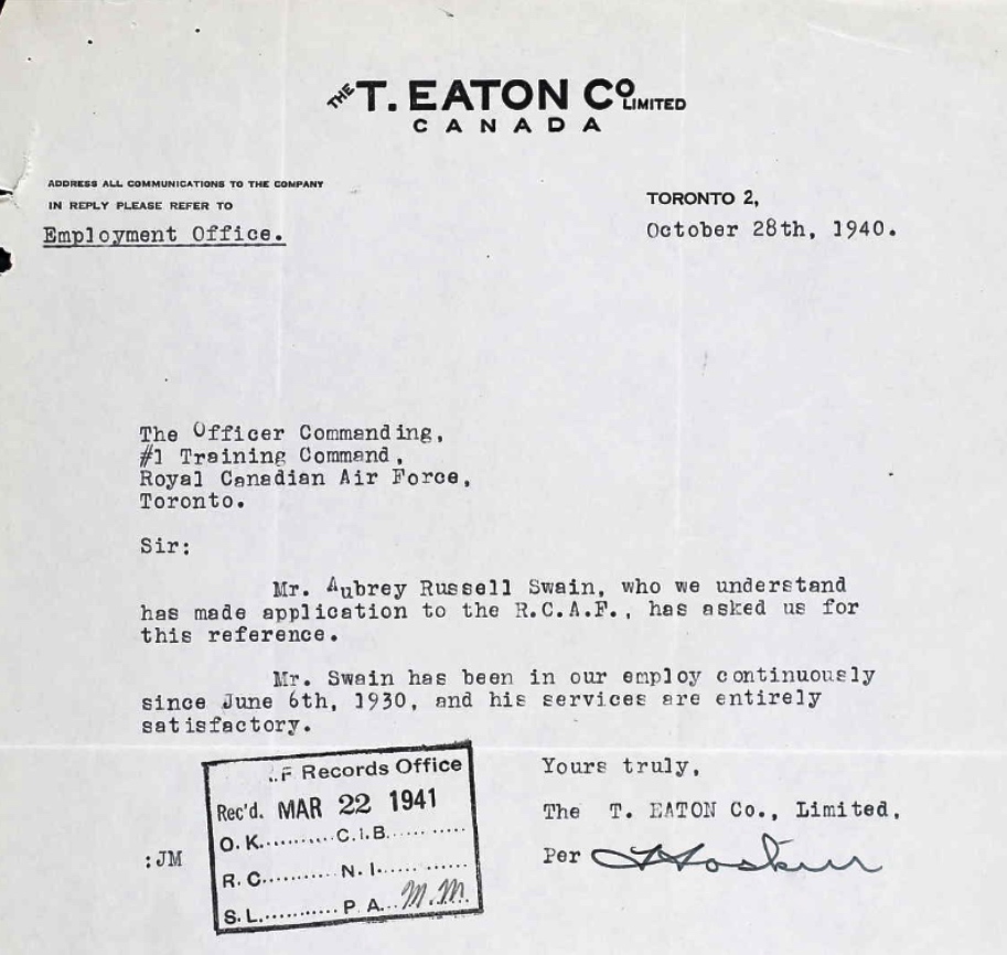 Letter of recommendation