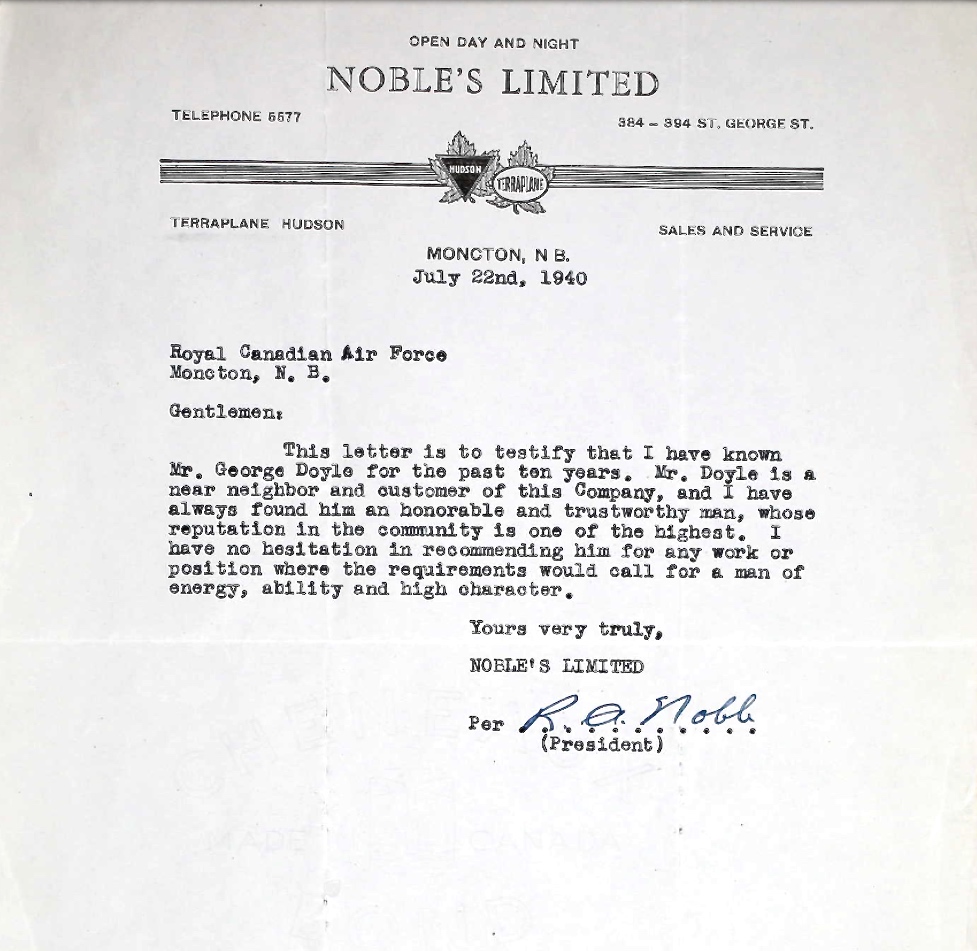 Letter of recommendation