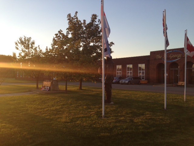 Statue of Andrew Mynarksi