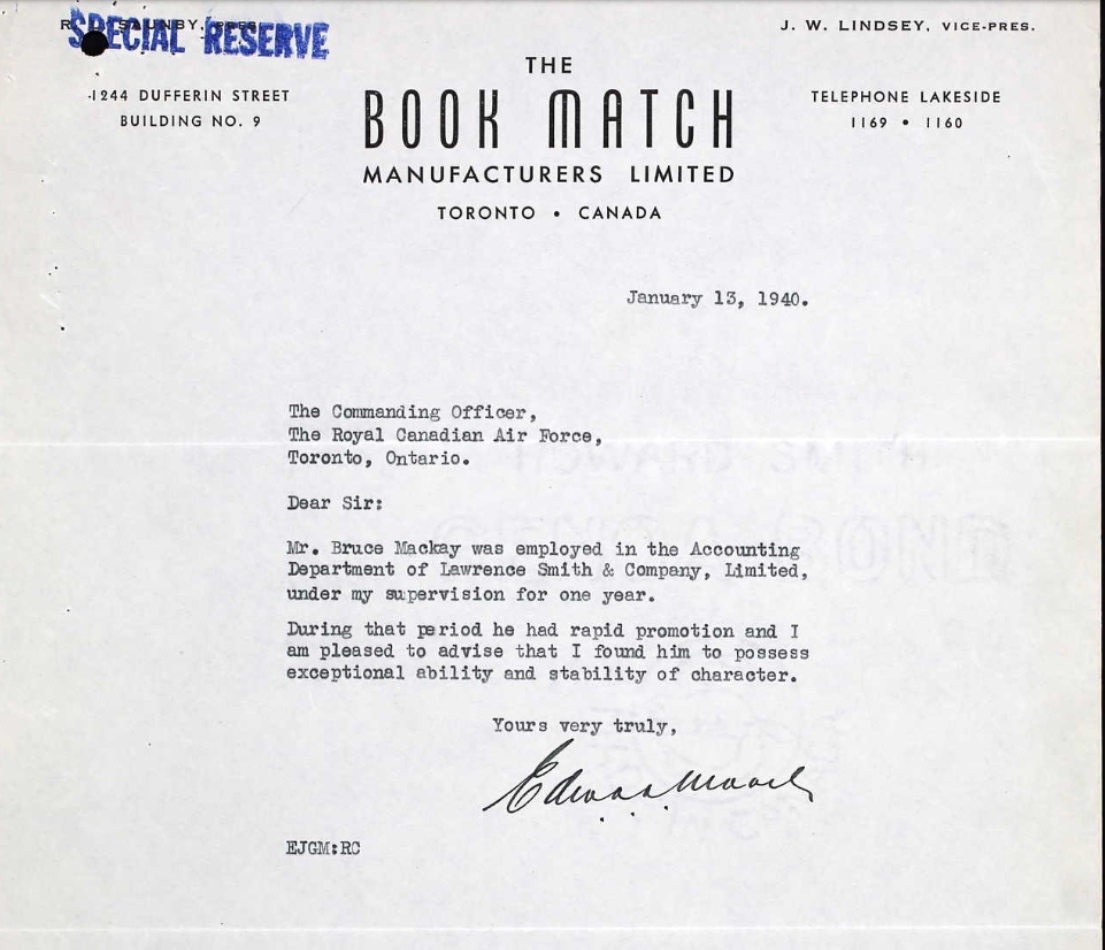 Letter of recommendation