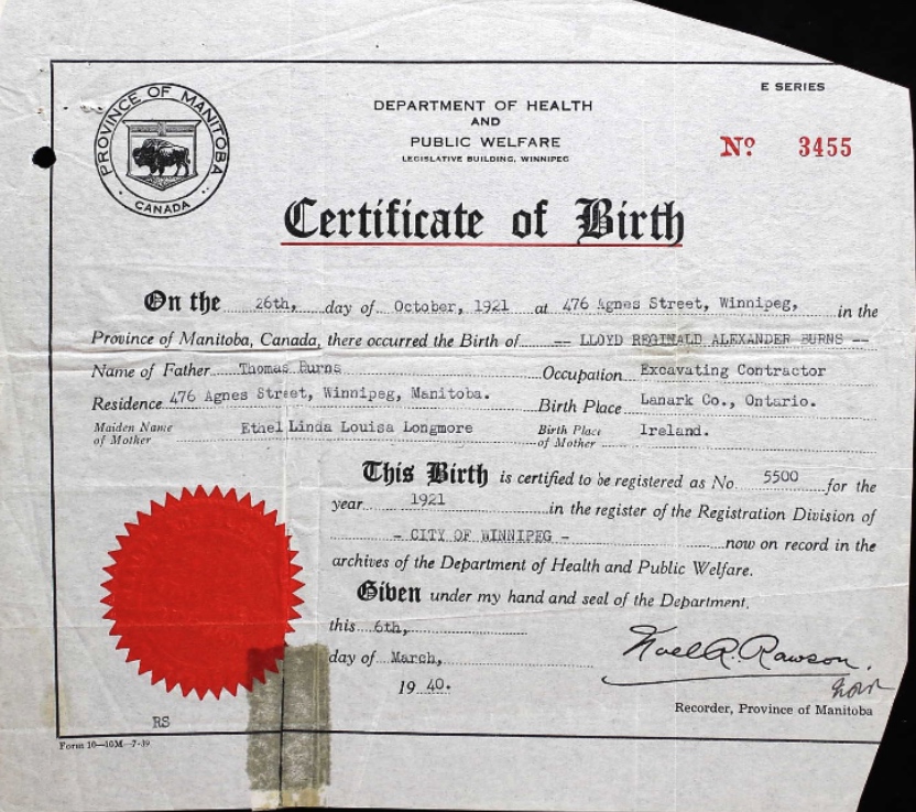 Birth Certificate