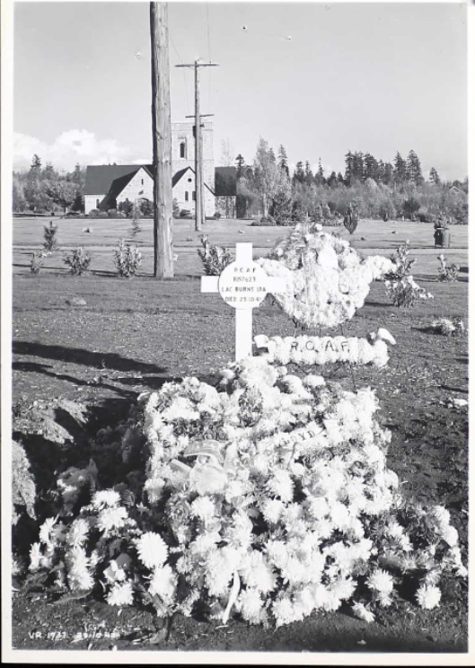 Temporary grave marker