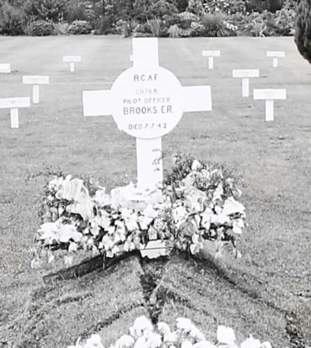 Temporary grave marker