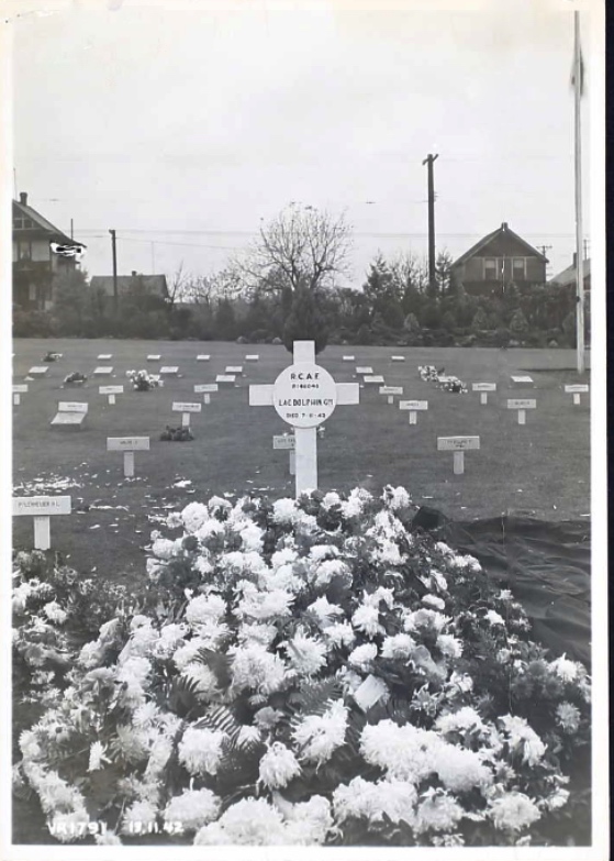 Temporary grave marker