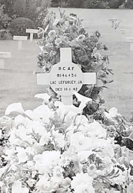 Temporary grave marker