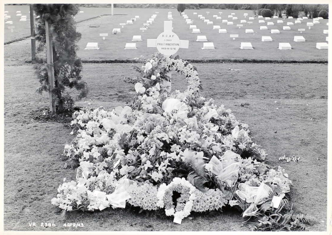 Temporary grave marker