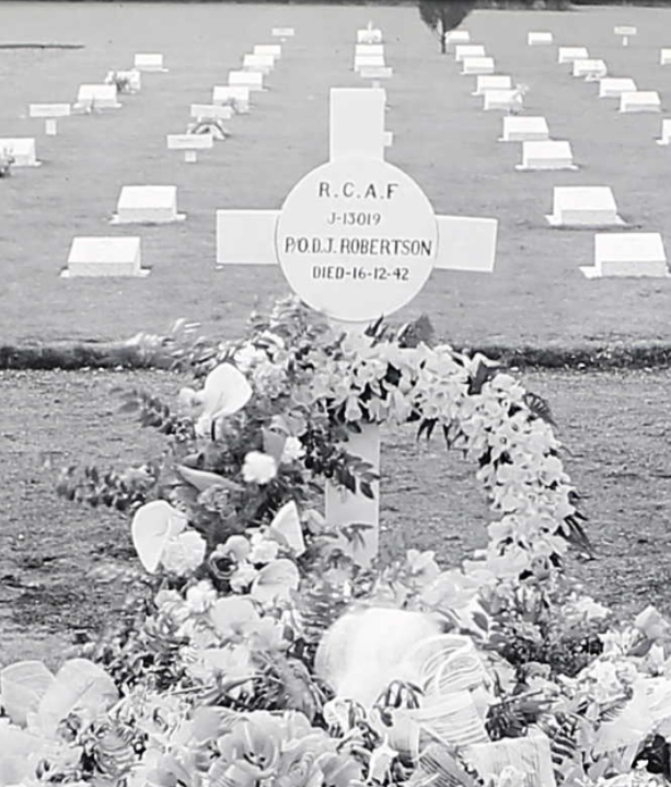 Temporary grave marker