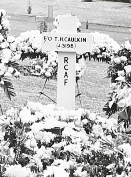 Temporary grave marker