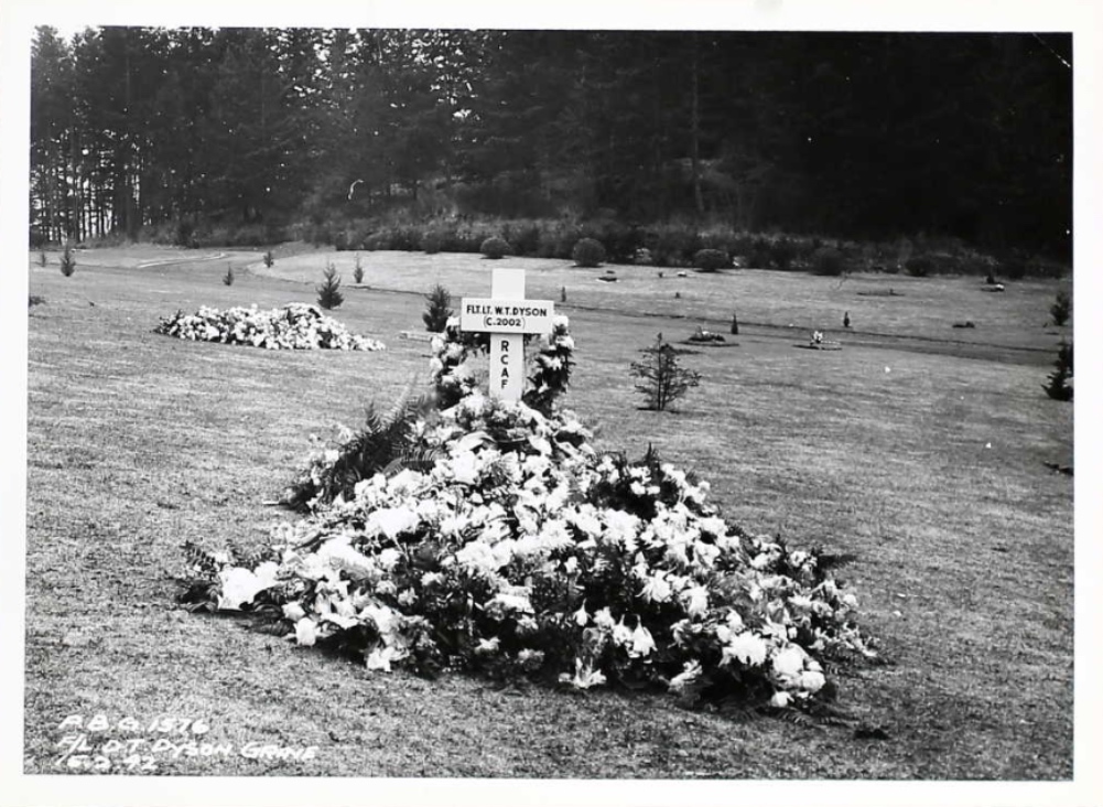 Temporary grave marker