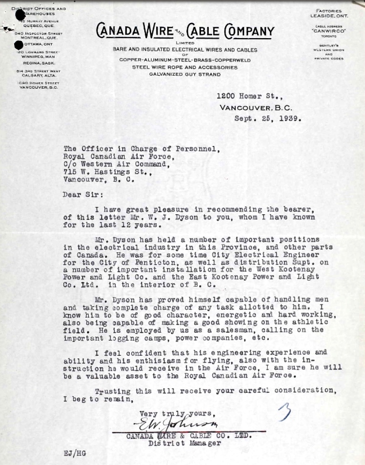 Letter of recommendation