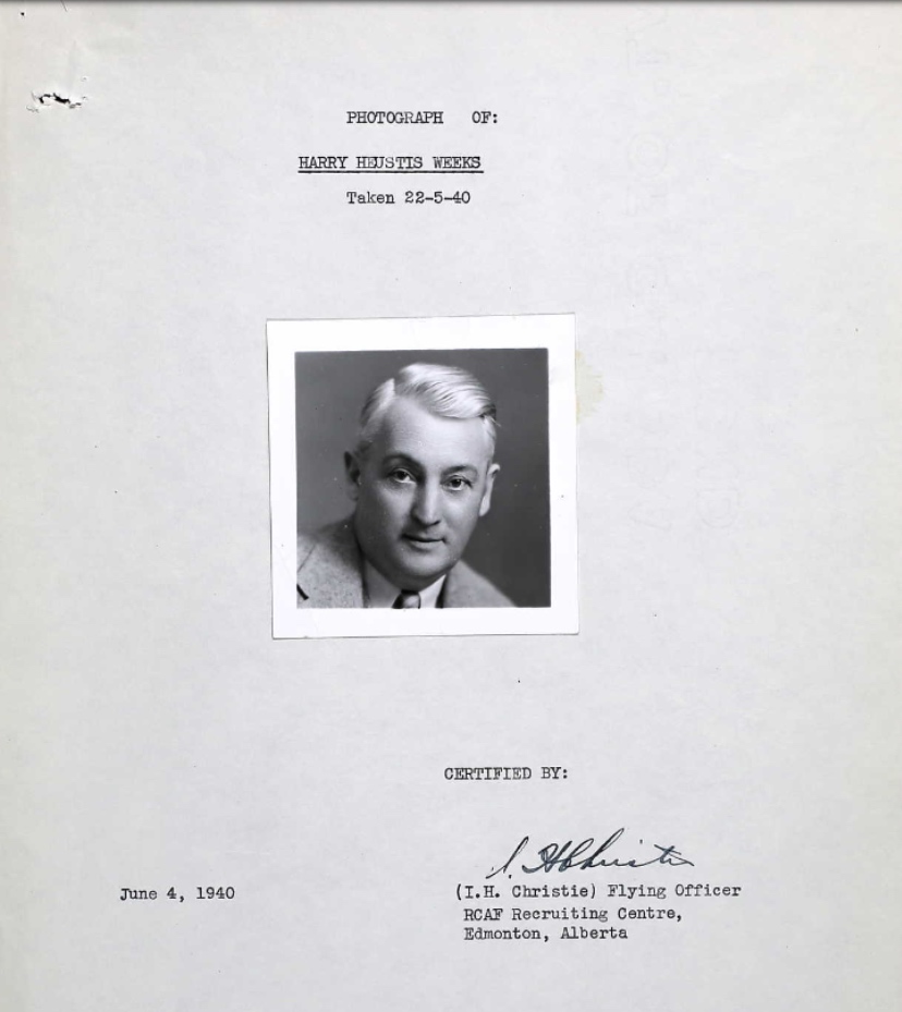 Photo of HARRY HEUSTIS WEEKS