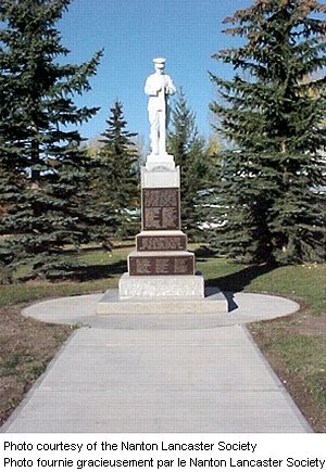 Nanton Lancaster Monument