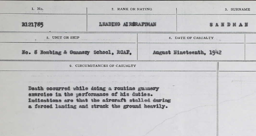 Circumstances of death registers