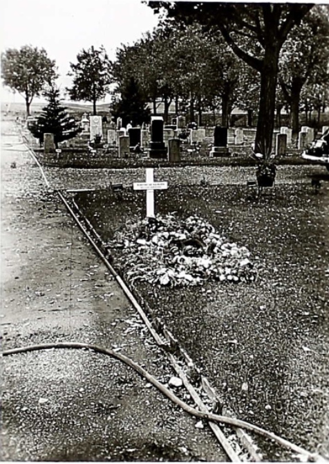 Temporary Grave Marker