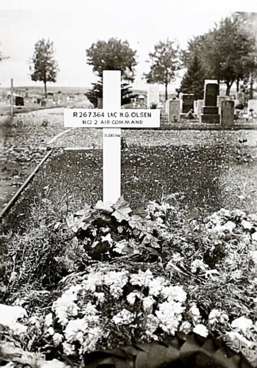 Temporary Grave Marker