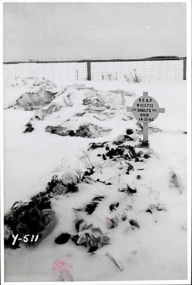 Temporary grave marker