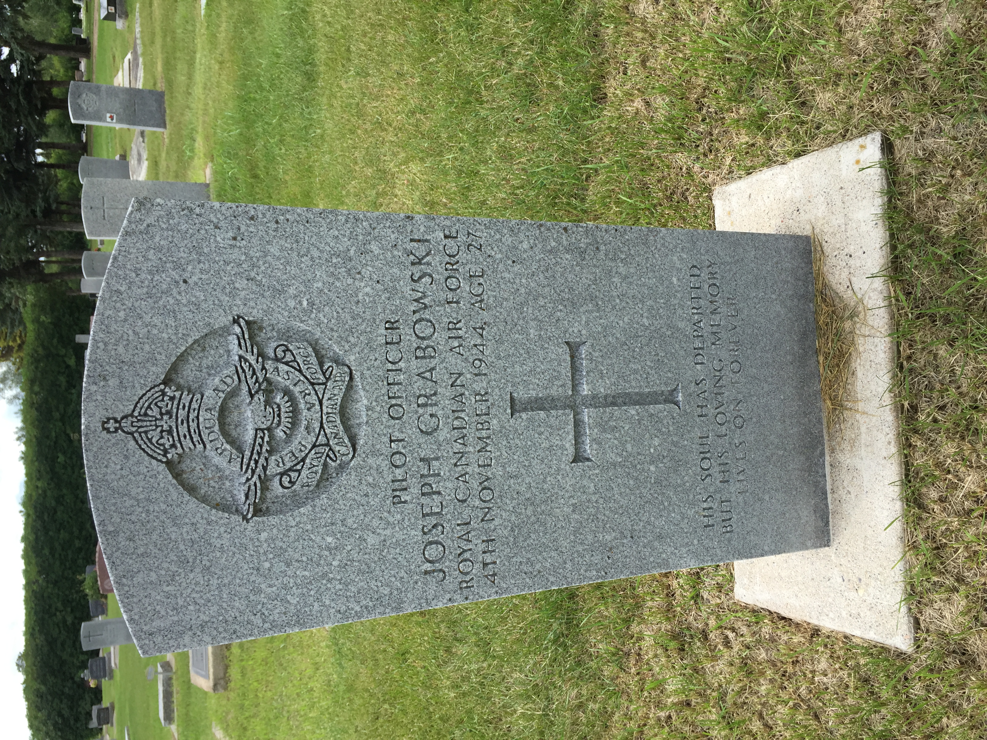 Grave marker