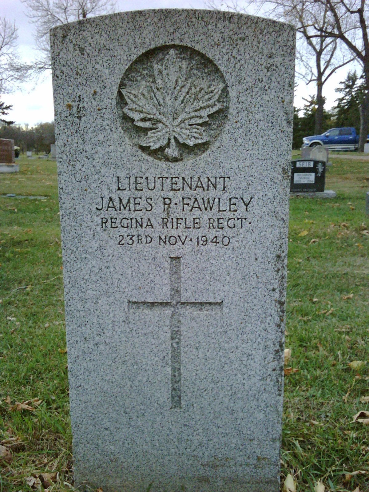 Grave marker