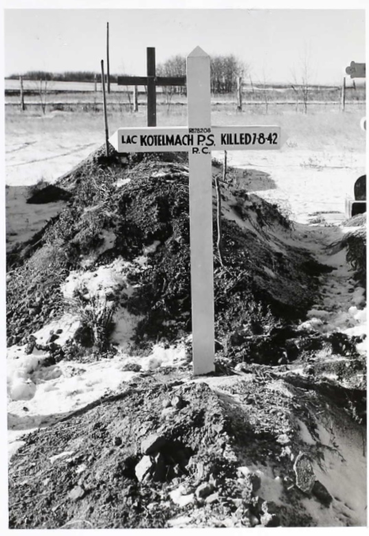 Temporary grave marker