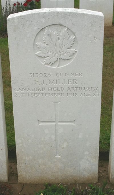 Grave marker