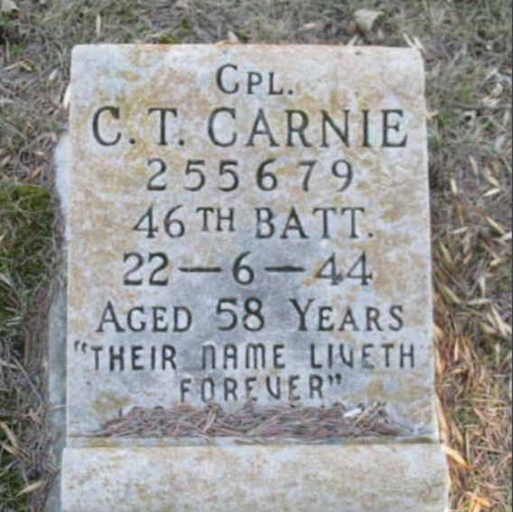 Grave marker