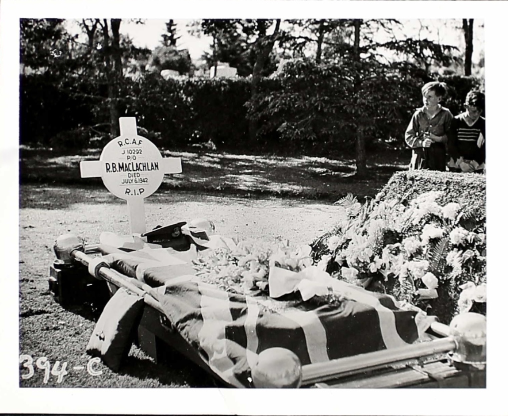 Temporary grave marker