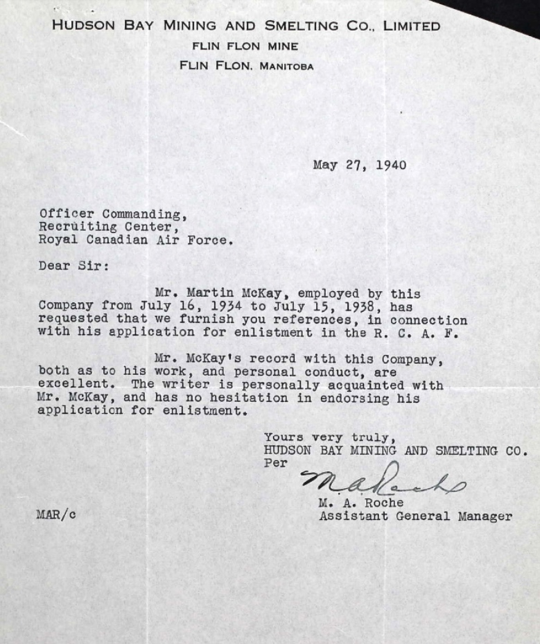 Letter of recommendation