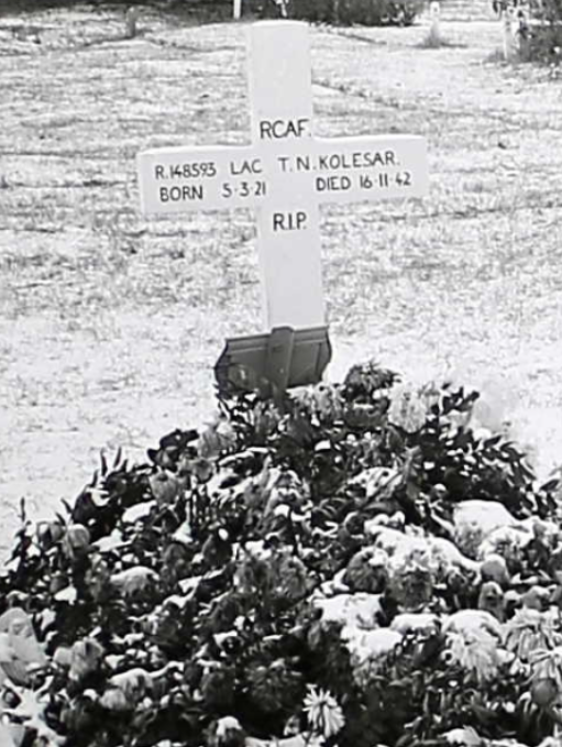 Temporary grave marker