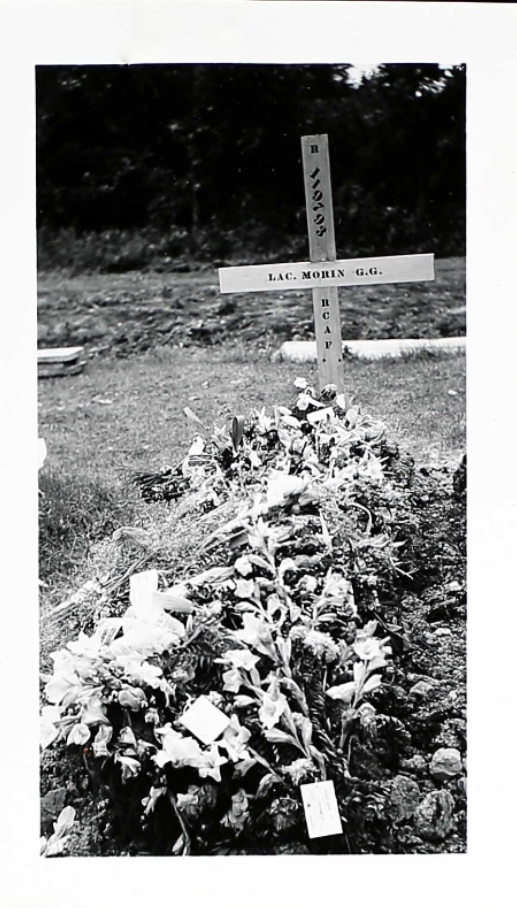 Temporary grave marker