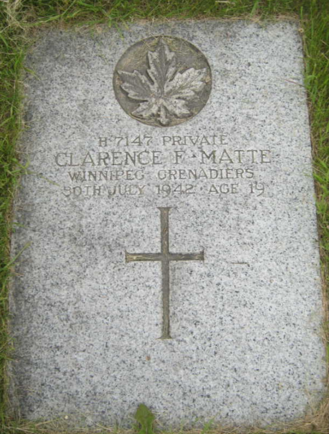 Grave marker