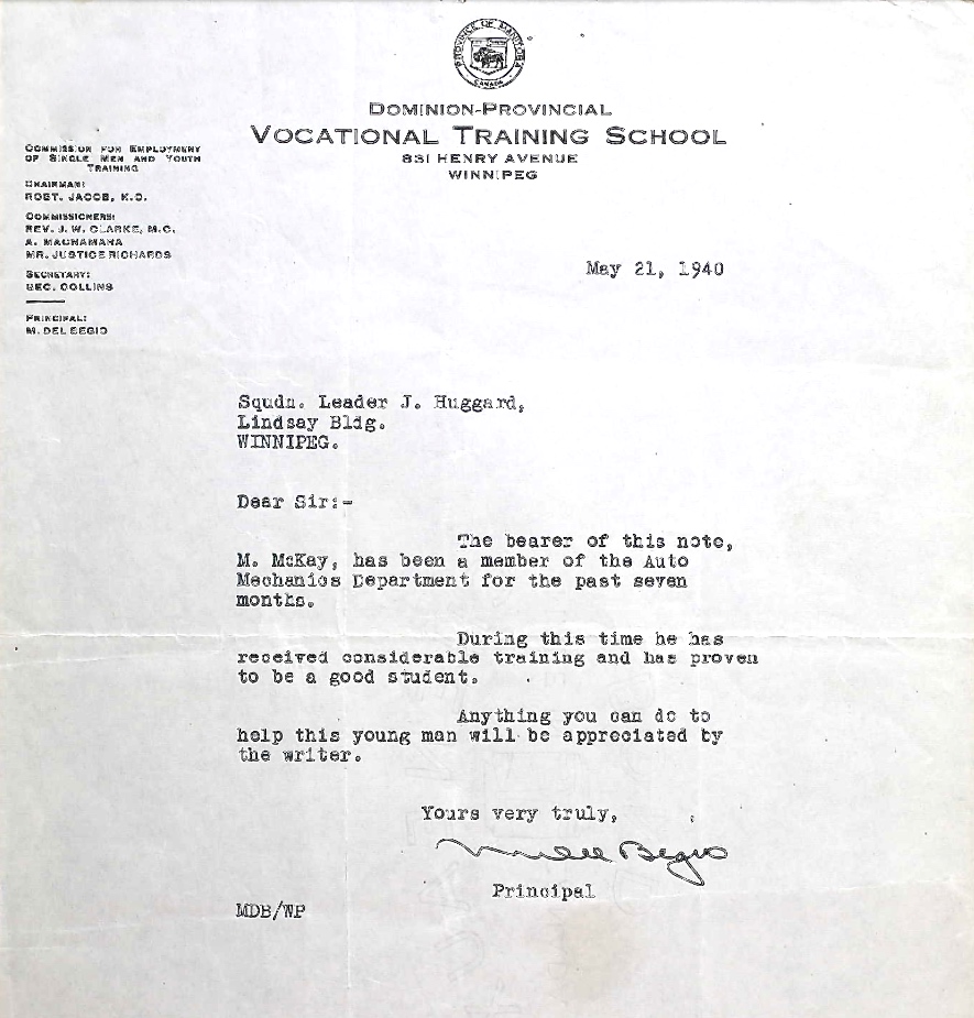 Letter of recommendation