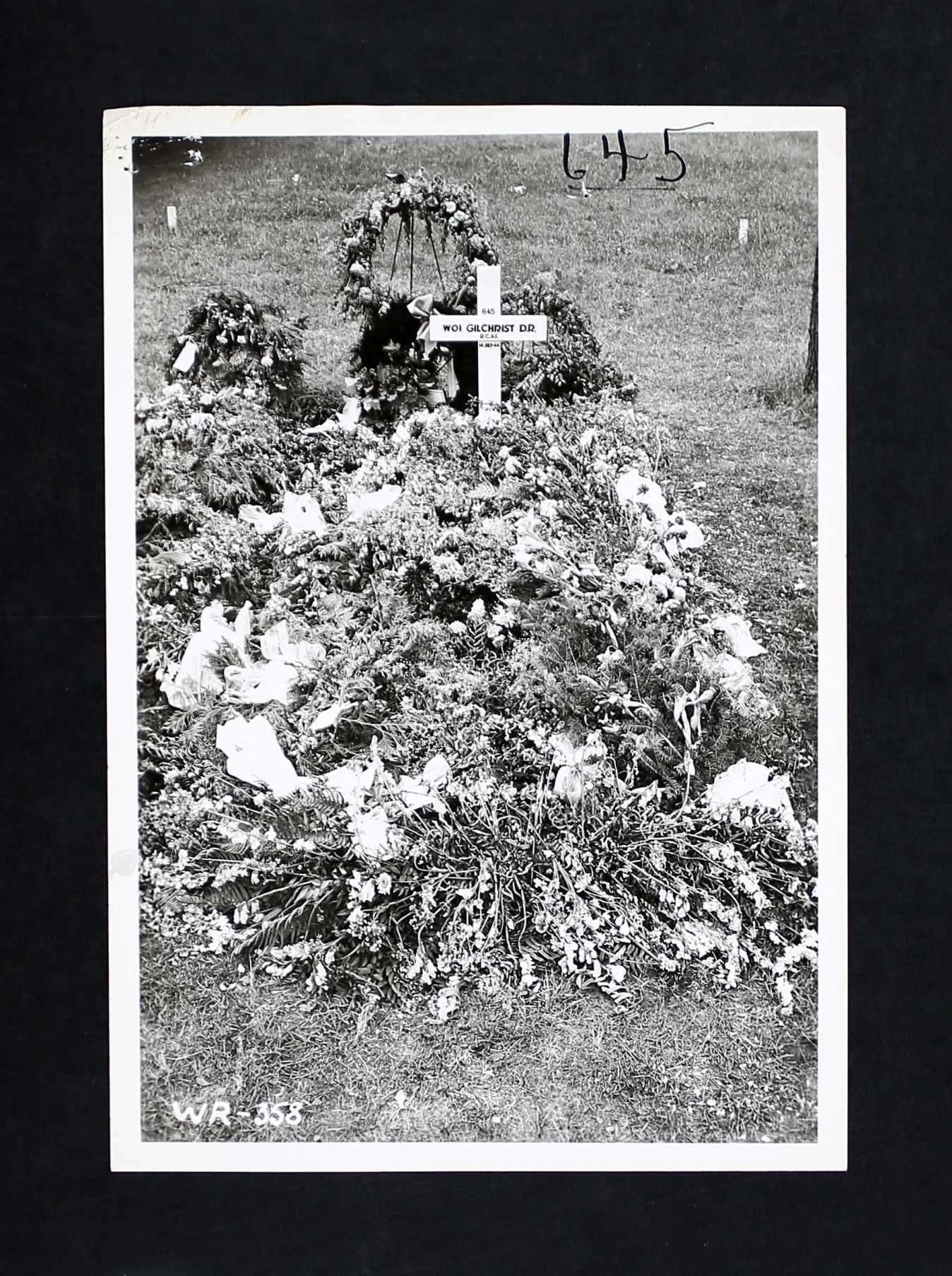 Temporary Grave Marker