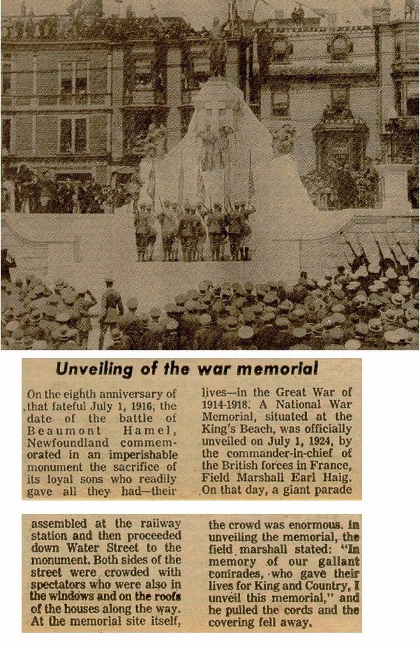 Monument Unveiling