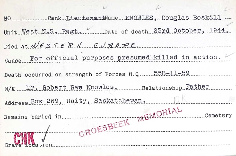 Circumstances of death