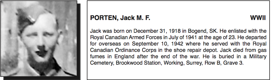 Photo of JACK MERVIN FRANK PORTEN