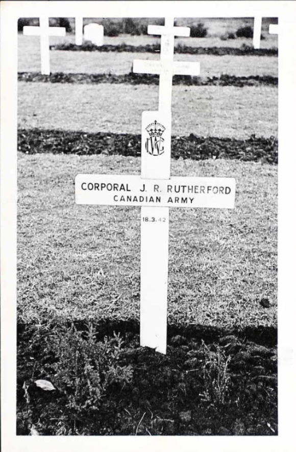 Temporary grave marker