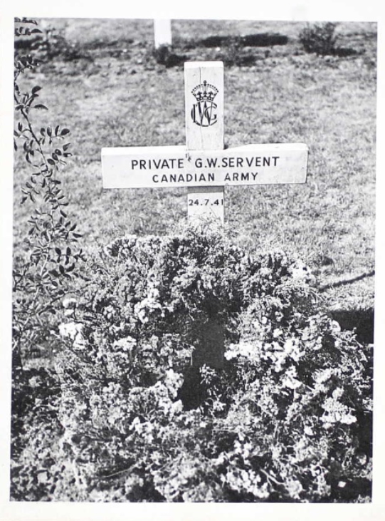 Temporary grave marker
