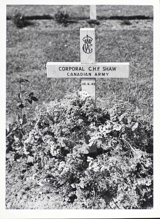 Temporary grave marker