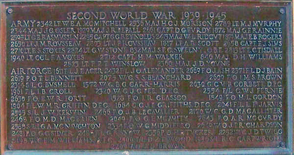 Memorial Plaque