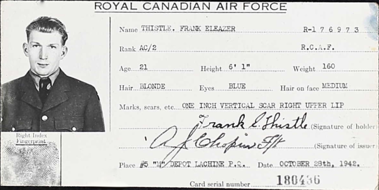 Photo of FRANK ELEAZER THISTLE