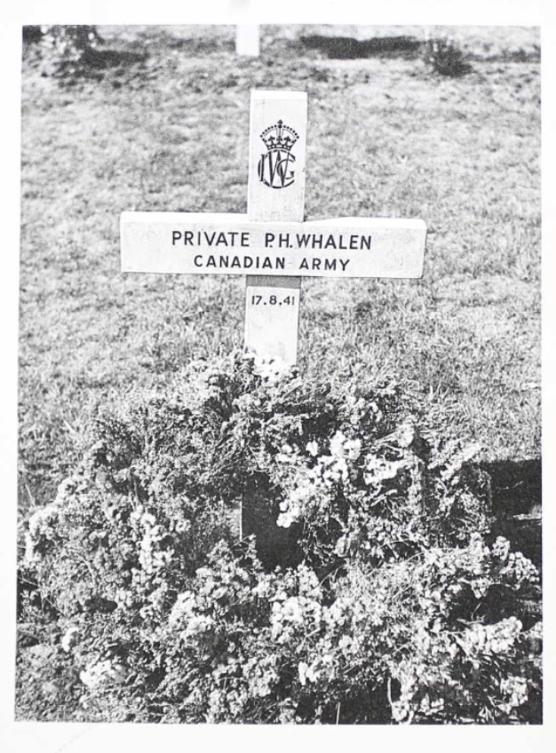 Temporary grave marker