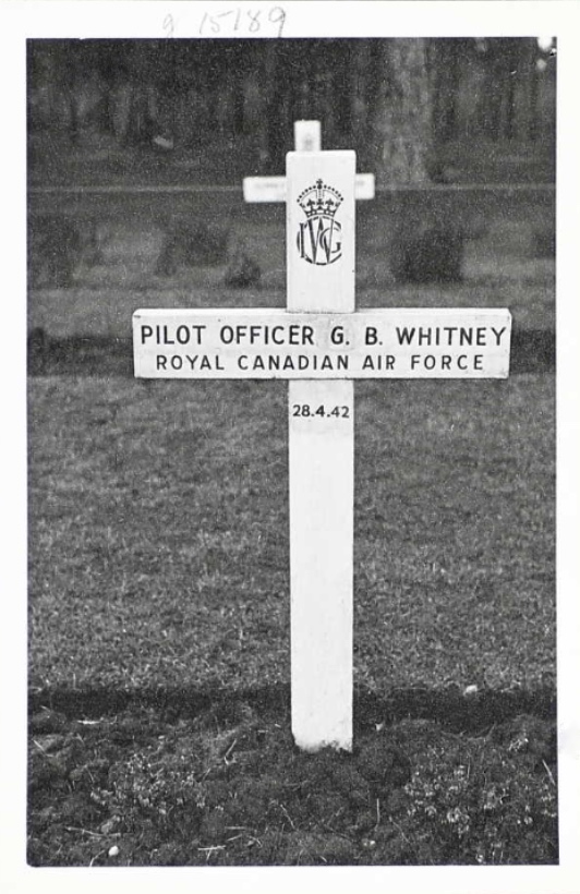 Temporary grave marker