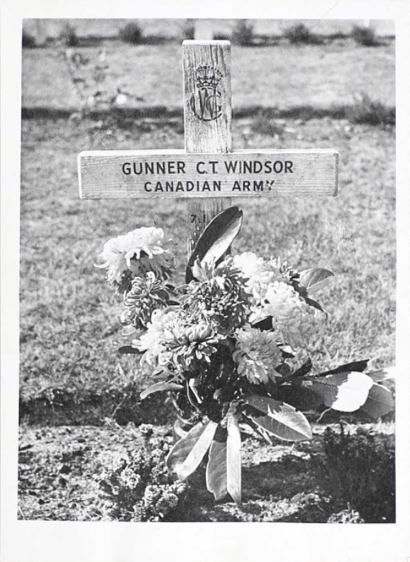 Temporary grave marker